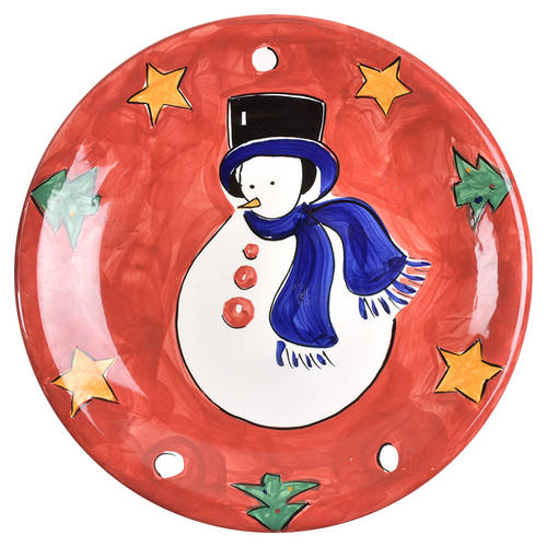 Festive Red Snowman by Gibson Designs