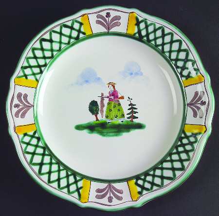 Hunt Scene (Rim, Scallop) by Gmundner Austria