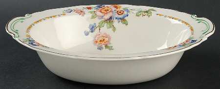 Grindley The Sherbourne 9" Oval Vegetable Bowl