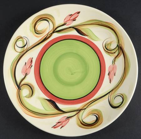 Gail Pittman Honeysuckle Dinner Plate