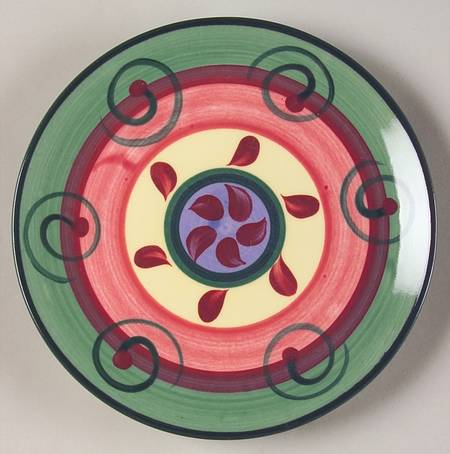 Gail Pittman Street Party Salad Plate
