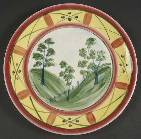 Gail Pittman Natchez Trace Dinner Plate