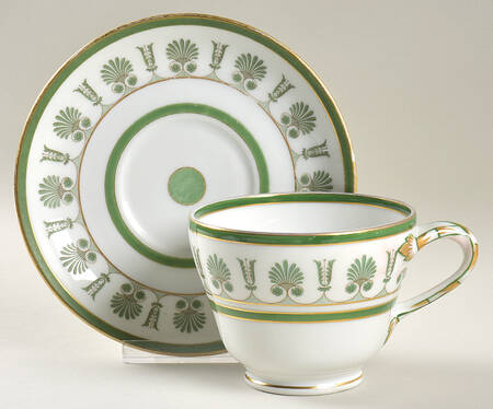 Ercolano Green (Restaurant Ware) by Ginori 1735