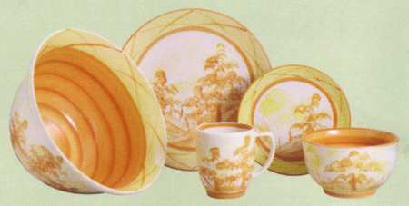 Toile Yellow by Gail Pittman
