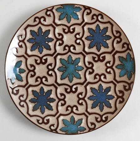 Blue Medallion by Gibson Designs