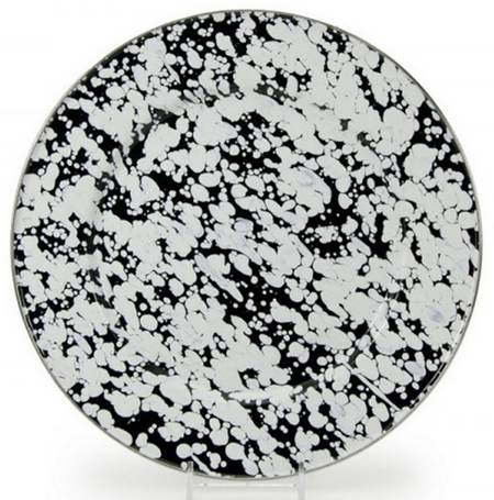 Black Swirl Enamelware by Golden Rabbit Enamelware