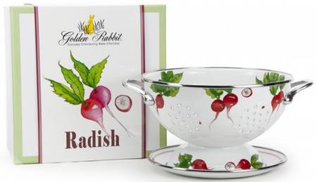 Garden Colanders Enamelware by Golden Rabbit Enamelware