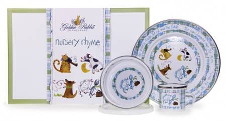 Nursery Rhyme Enamelware by Golden Rabbit Enamelware