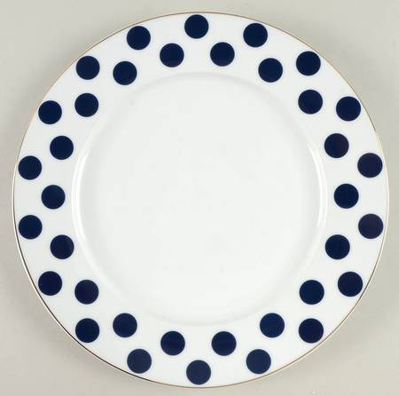 Big Navy Blue Dots by Grace's Teaware