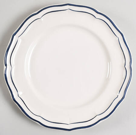 Filets Indigo (Dark Blue) by Faiencerie De Gien