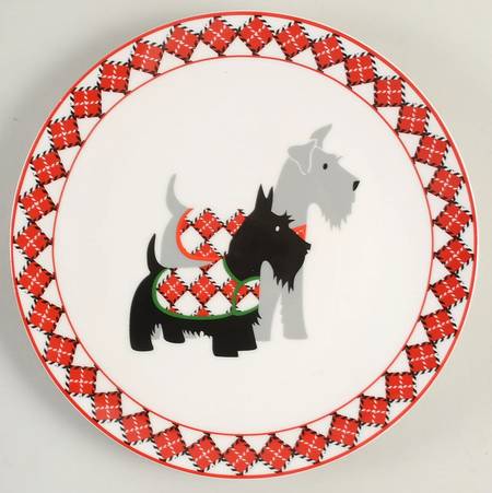 Scotty Dog Argyle by Grace's Teaware