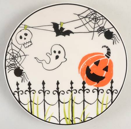 Halloween Picket Fence by Grace's Teaware