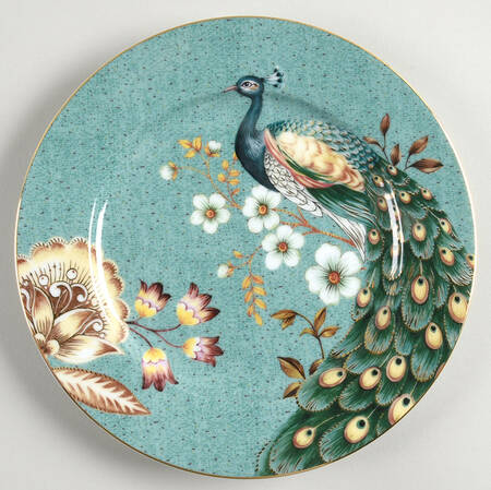 Peacock Lotus Garden by Grace's Teaware