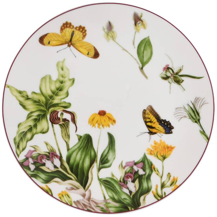 Butterfly Green Leaves by Grace's Teaware
