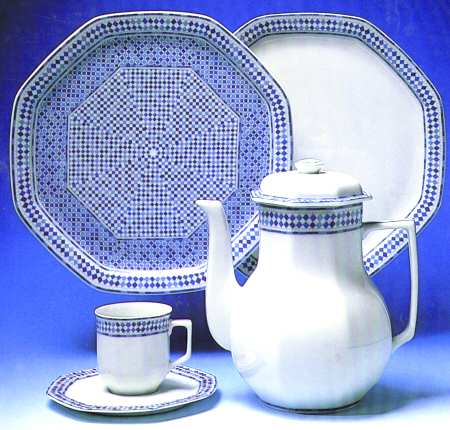Blue Mosaic by Haviland