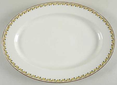 Haviland Schleiger 101 13" Oval Serving Platter