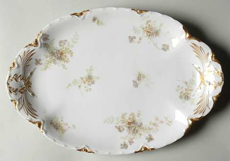 Haviland Schleiger 52h 13" Oval Serving Platter