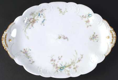 Haviland Schleiger 78k 13" Oval Serving Platter
