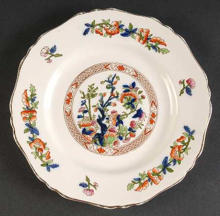 Indian Tree (Scalloped, Gold) by Sampson Hancock & Sons