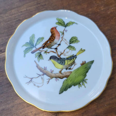 Herend Rothschild Bird (RO) Coaster