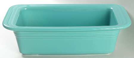 Homer Laughlin Fiesta Turquoise (Intro 1986) Loaf Pan