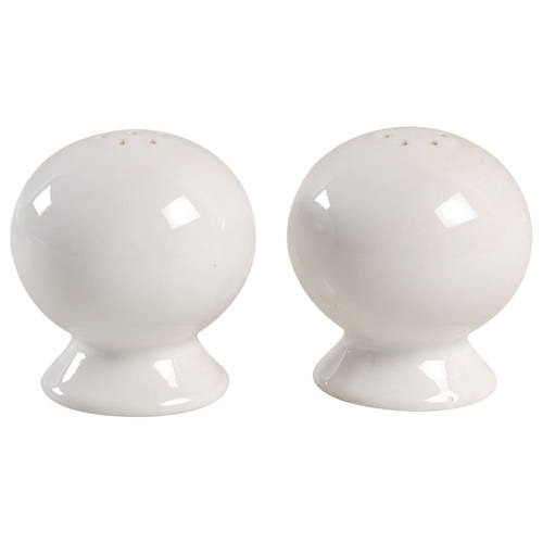 Fiesta 2 5/8 Inch Salt and Pepper Shaker Set - Fiesta White