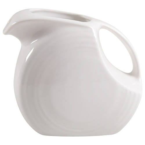 Homer Laughlin Fiesta White (Intro 1986) 64 Oz Pitcher