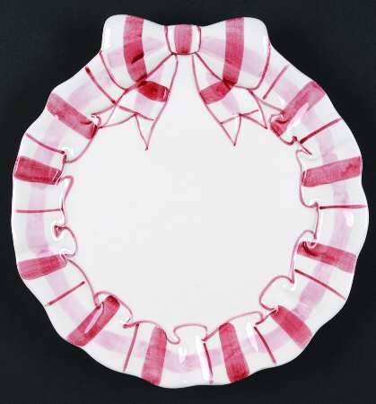 Red Plaid Border by Haldon