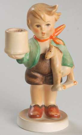 Boy with Horse Advent Candlestick by M.I. Hummel