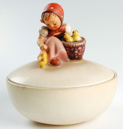 Chick Girl Covered Box by M.I. Hummel