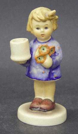 Girl with Nosegay-Advent Candlestick by M.I. Hummel