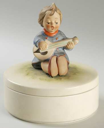 Joyful Covered Box by M.I. Hummel