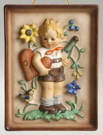 Standing Boy Wall Plaque by M.I. Hummel