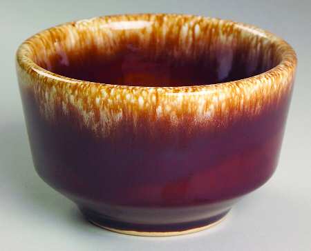 Hull Brown Drip (House and Garden,Mirror Brown) Open Sugar Bowl