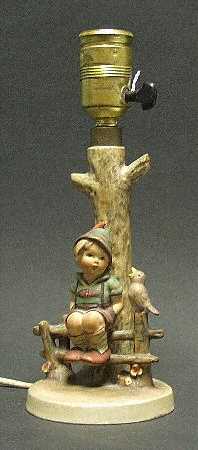 Wayside Harmony-Lamp by M.I. Hummel