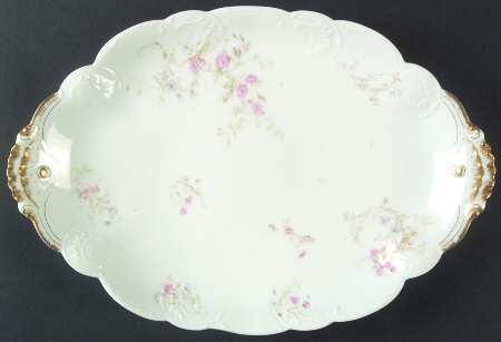 Haviland Schleiger 71D 13" Oval Serving Platter