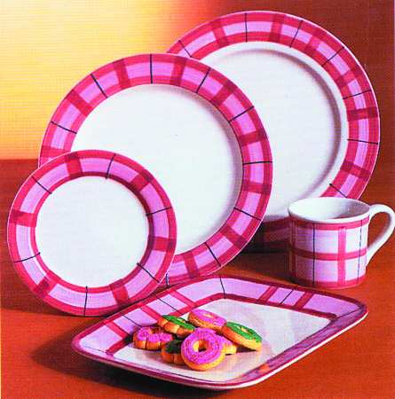 Pink Plaid by Hartstone