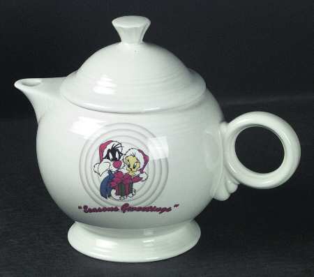 Fiesta Looney Tunes Christmas White by Homer Laughlin 