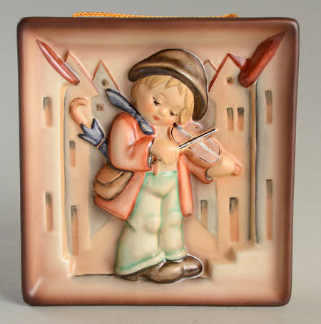 Little Fiddler Wall Plaque by M.I. Hummel