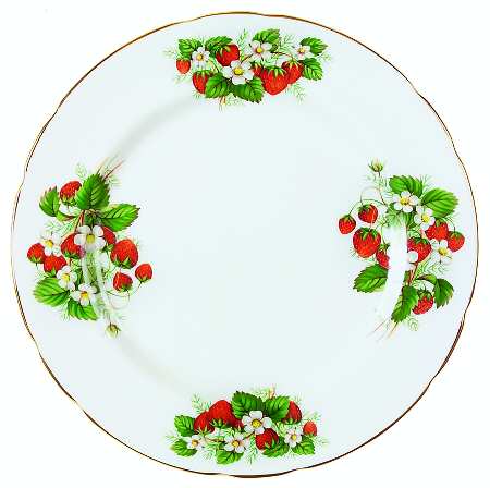 Strawberry Ripe (Large Scallops On Edge) by Hammersley
