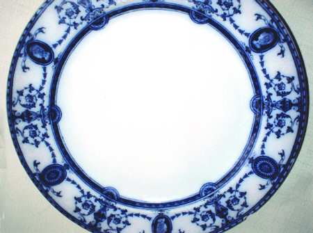 Flaxman Blue (No Gold) by Sampson Hancock & Sons