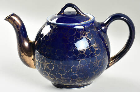 French Flower Colbalt Blue by Hall