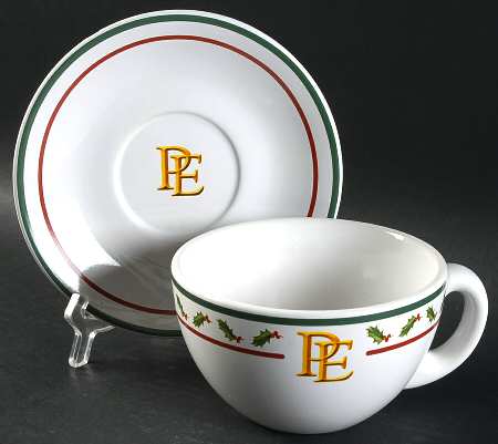 Hallmark Polar Express Chocolate Cup & Saucer Set