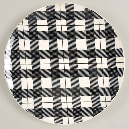 Highland Plaid Black by Homer Laughlin 