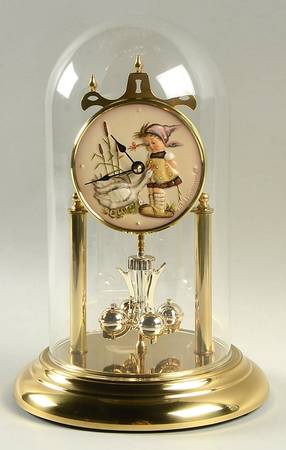 Goose Girl Clock by M.I. Hummel