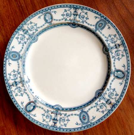 Flaxman Blue (Gold Accents) by Sampson Hancock & Sons