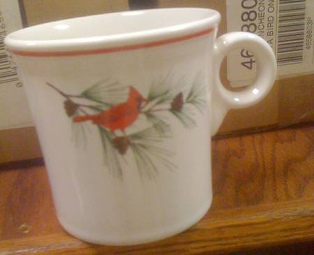 Fiesta Bird on Pine by Homer Laughlin 