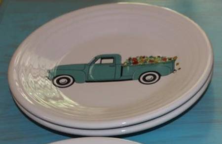 Fiesta Spring Floral Farm Truck by Homer Laughlin 