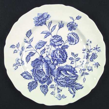 Elizabeth Blue (White Background) by Johnson Brothers