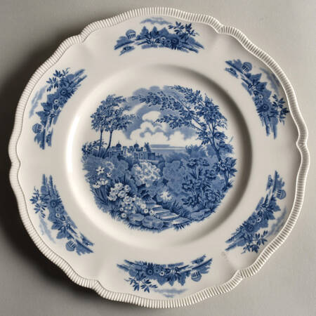English Gardens Blue (No Blue Band) by Johnson Brothers